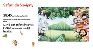 Lire la suite à propos de l’article Ce soir Savigny ouvre son Safari :).